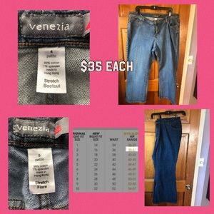 Plus Size Petite Jeans by Venzia